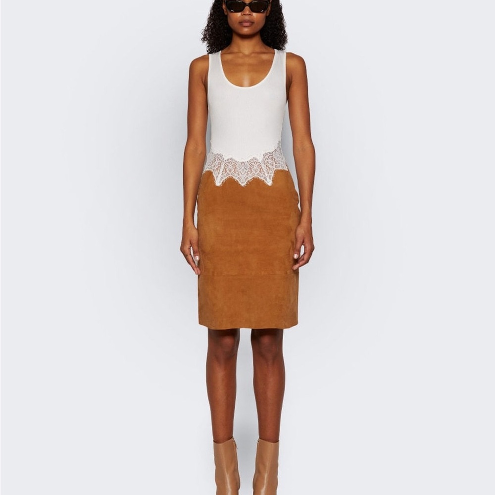 Christopher Esber Suede Tank Dress